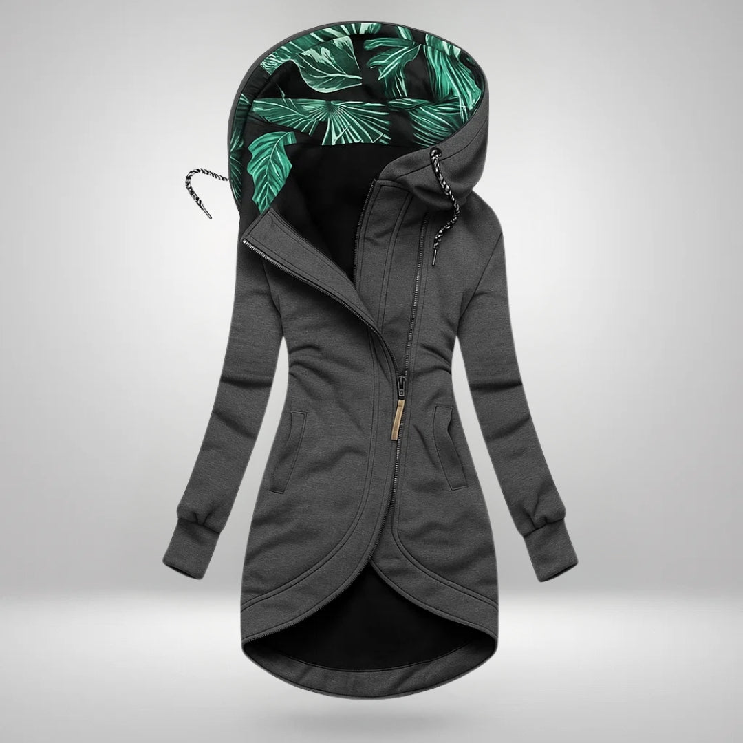 Rosemary - Women’s Long Hooded Quilted Winter Coat