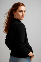 Jean | Wool Zip-Up Cardigan for Women