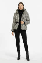 Frieda Belted Hooded Puffer Jacket