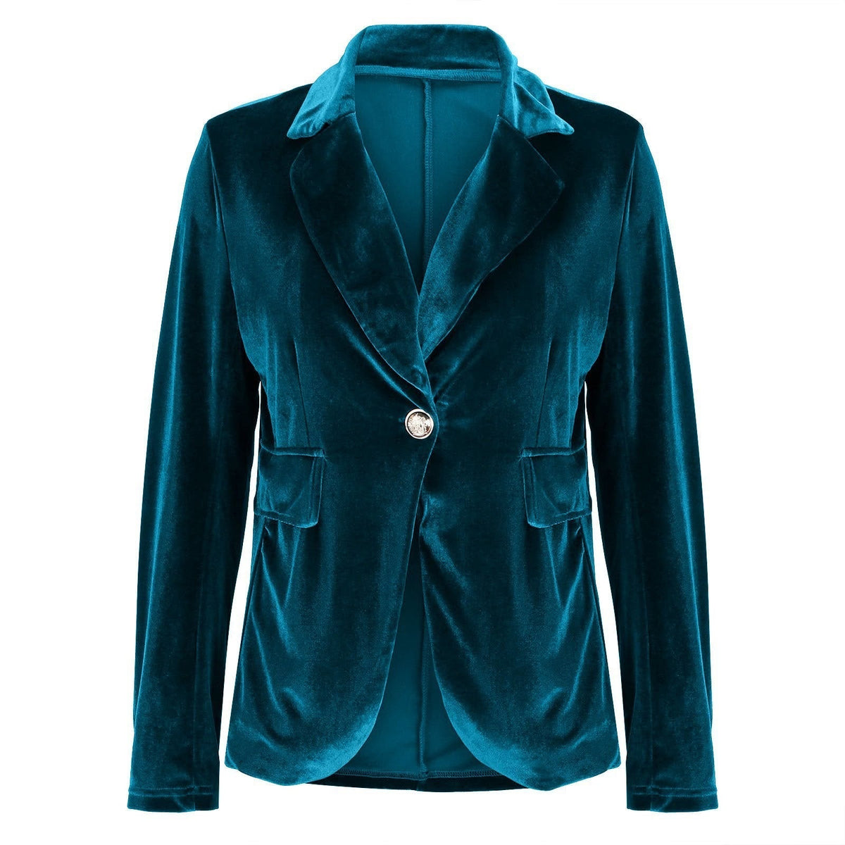 Women's Elegant Velvet Blazer