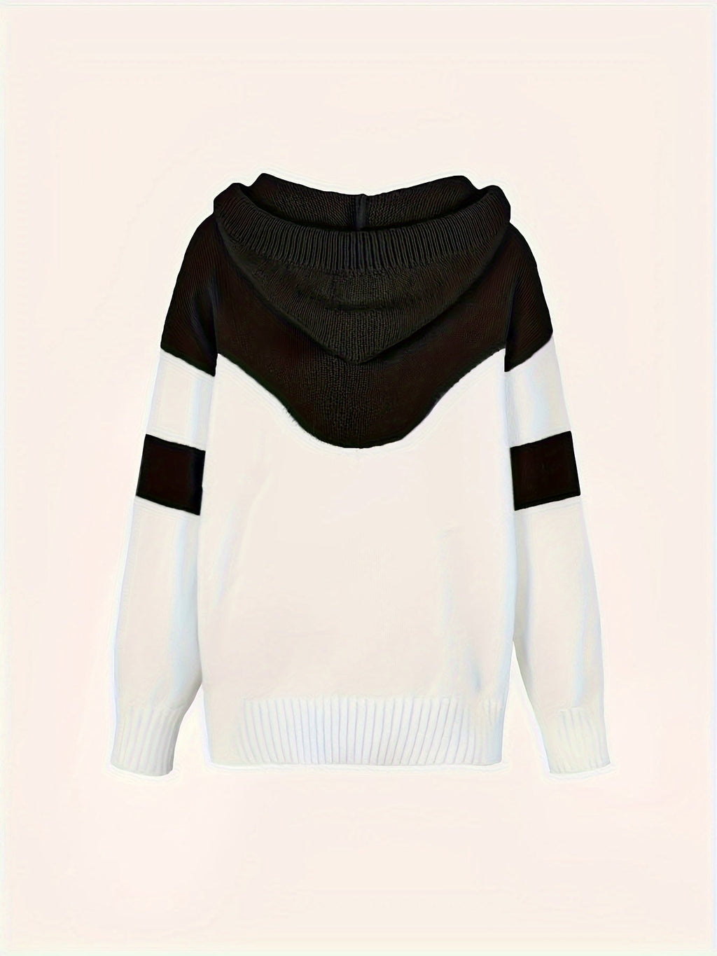 Gretchen | Color-Block Hooded Pullover