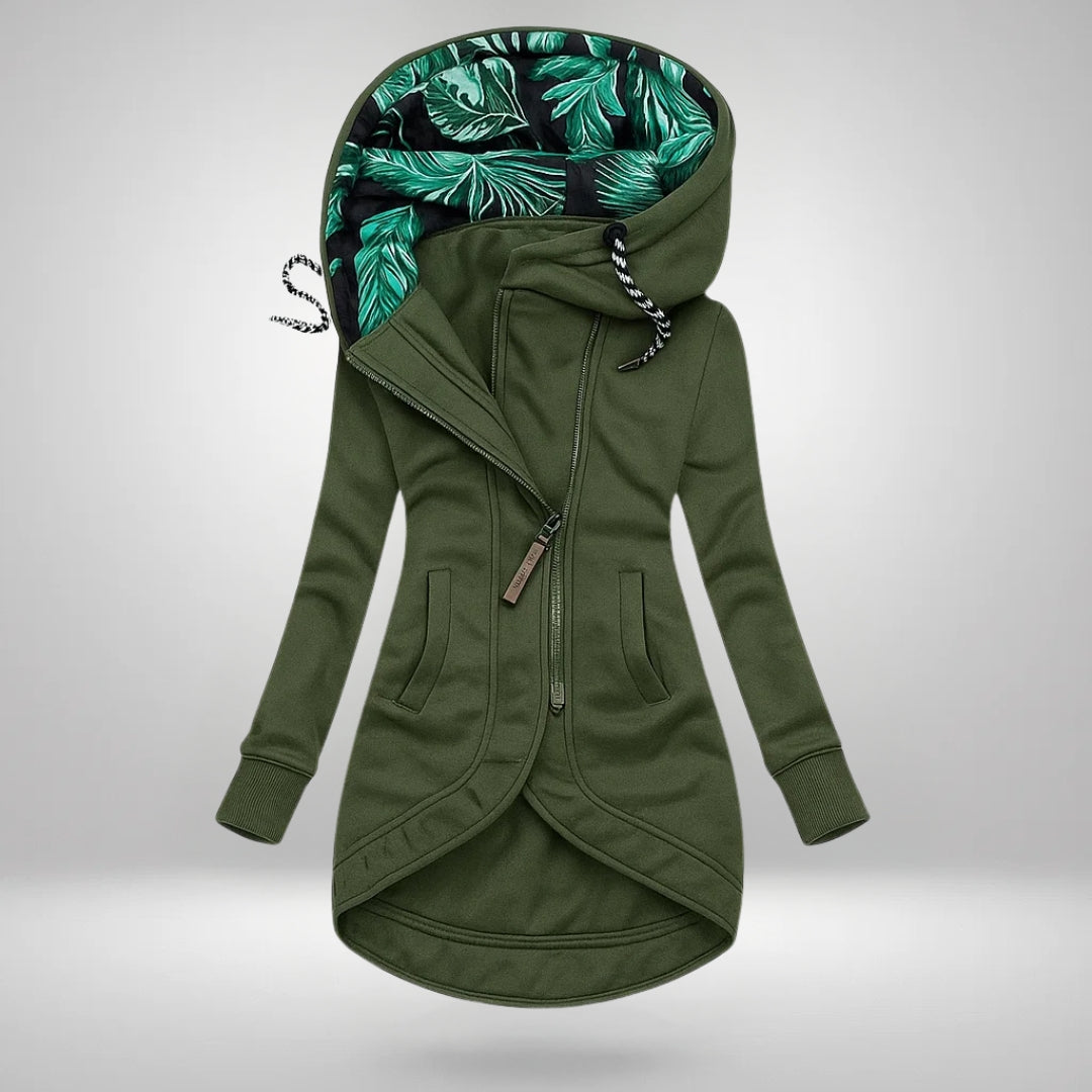 Rosemary - Women’s Long Hooded Quilted Winter Coat