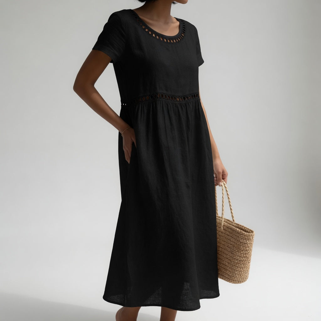 Evelyn™ Linen Dress