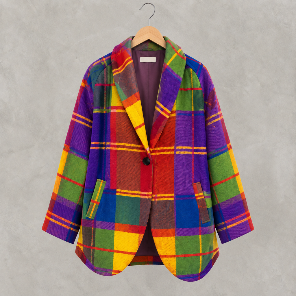 Jenneke | Checkered Jacket