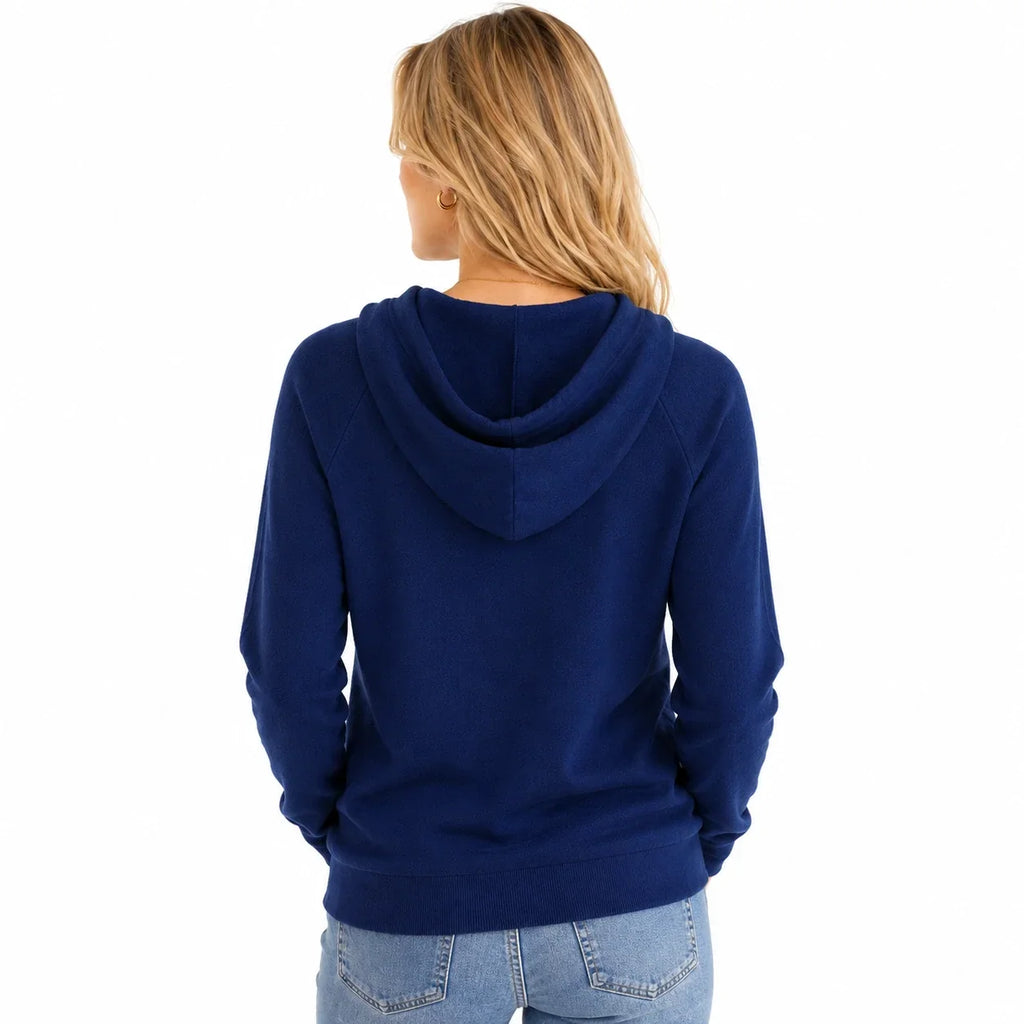 Women's Merino Wool Full-Zip Hoodie