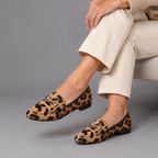 Serena Loafer — Leopard with Bit