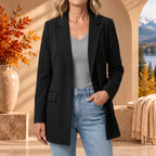 ALESSIA™ | Elegant Longline Blazer