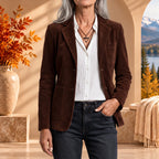 COLETTE™ | Classic Suede-Look Blazer