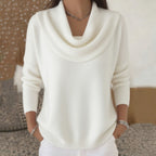 SERENADE™ | Classic Draped Neck Sweater