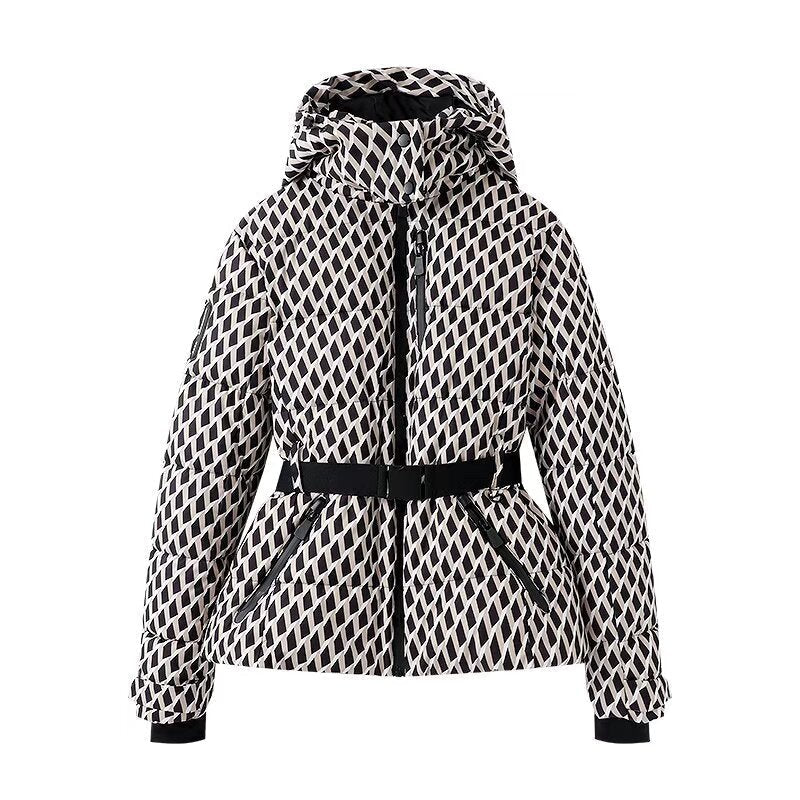 Frieda Belted Hooded Puffer Jacket