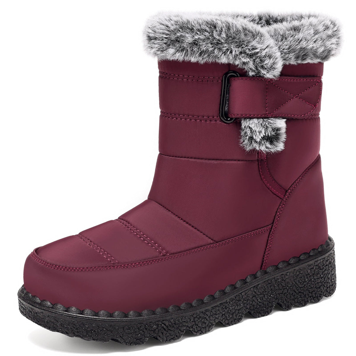 Women's Anti-Slip Faux Fur Winter Boots