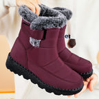 Women's Anti-Slip Faux Fur Winter Boots