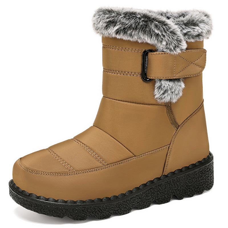 Women's Anti-Slip Faux Fur Winter Boots