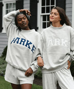 Women's Oversized Hoodie with Chenille Lettering