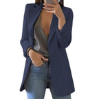 ALESSIA™ | Elegant Longline Blazer
