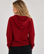 Women's Merino Wool Full-Zip Hoodie