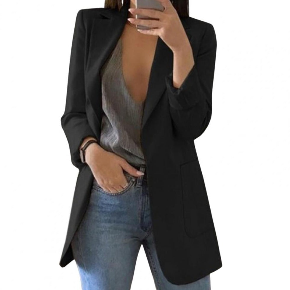 ALESSIA™ | Elegant Longline Blazer