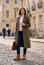 Women's Ankle Boots | Faux Fur Suede-Look