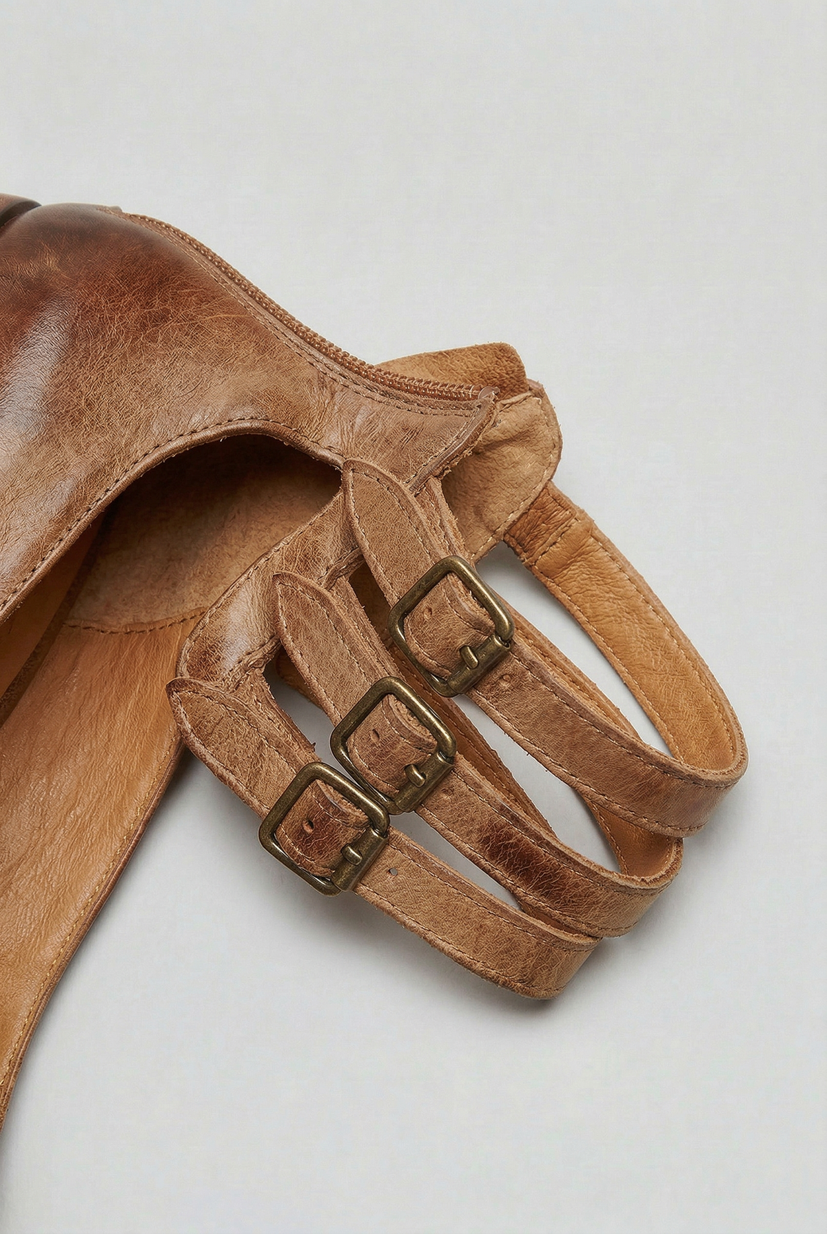Women’s Boots | Block Heel with Buckle Straps
