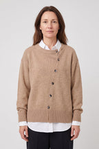 Women's Cardigan | Button-Front Drop Shoulder