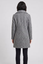 Women's Coat | Mid-Length Button Front
