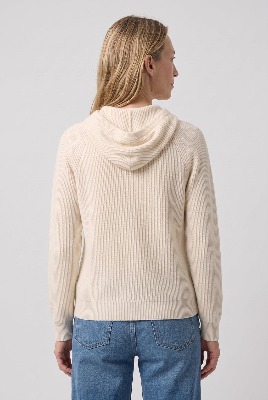 Women's Hoodie | Relaxed Ribbed Pullover