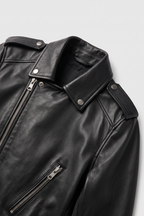 Women's Jacket | Fitted Leather-Look