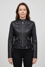 Women's Jacket | Leather-Look Biker