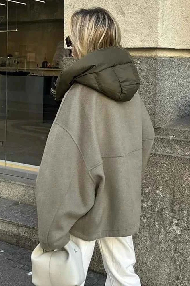 Women's Jacket | Oversized Padded Hood