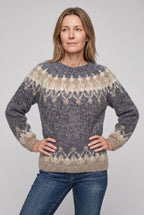 Women's Jumper | Knitted Nordic Snowflake