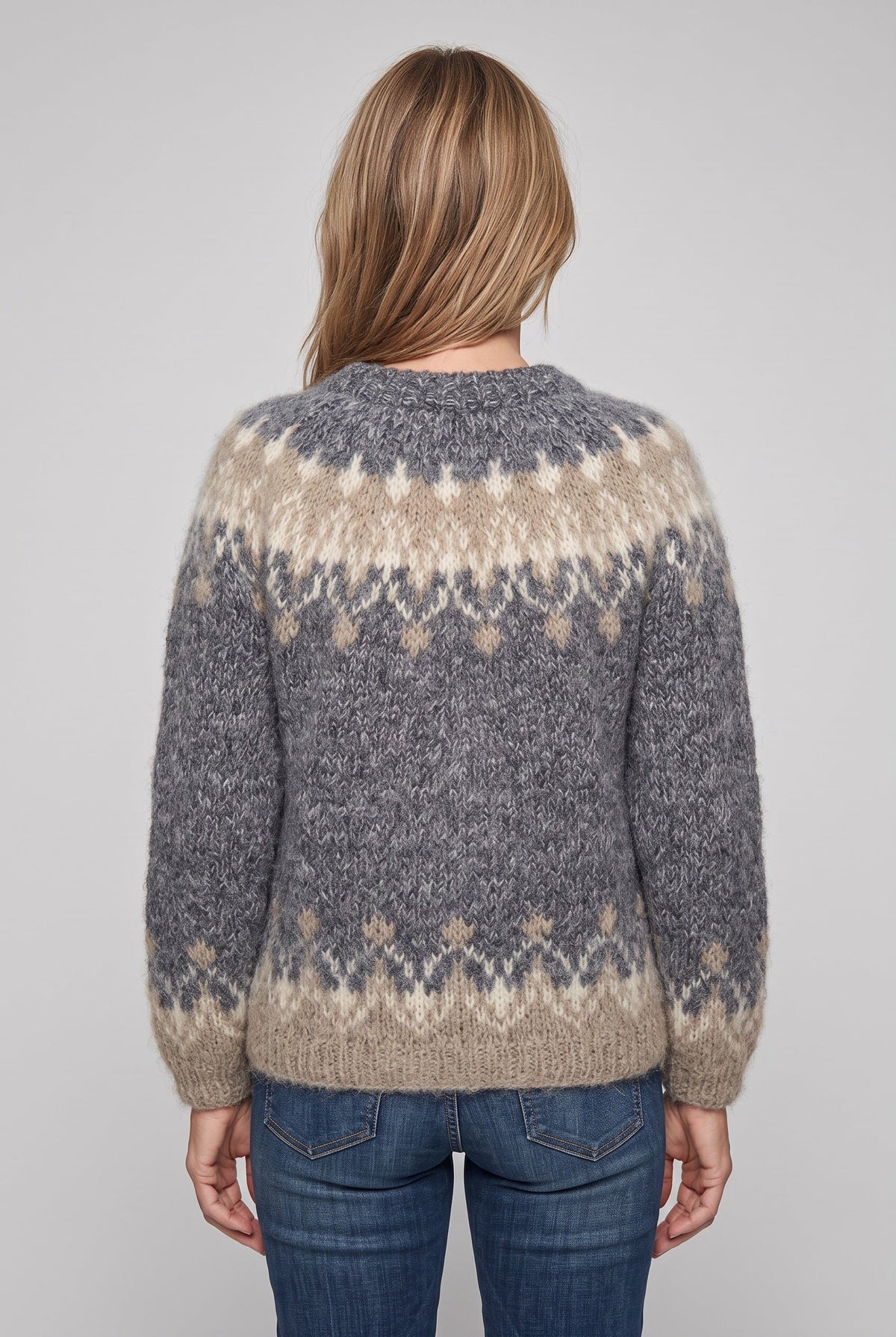 Women's Jumper | Knitted Nordic Snowflake