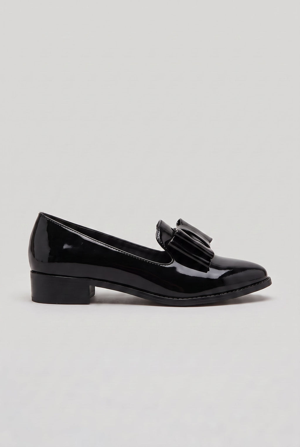 Women’s Loafers | Bow Detail with Low Block Heel