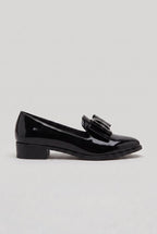 Women’s Loafers | Bow Detail with Low Block Heel