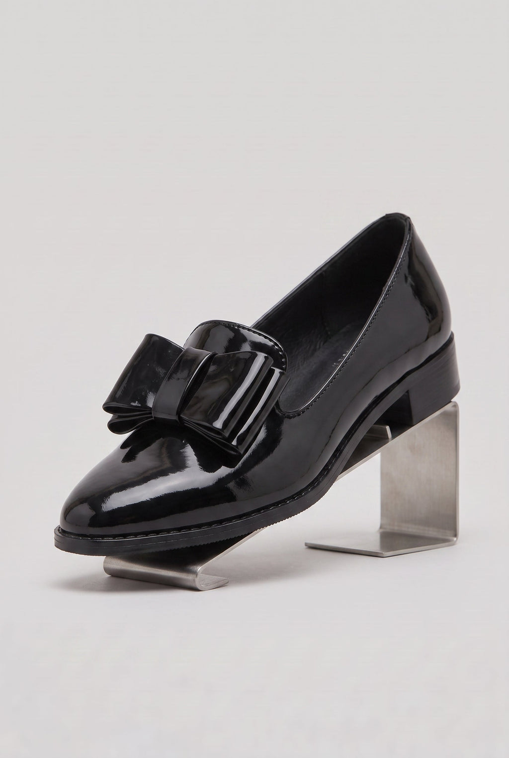 Women’s Loafers | Bow Detail with Low Block Heel