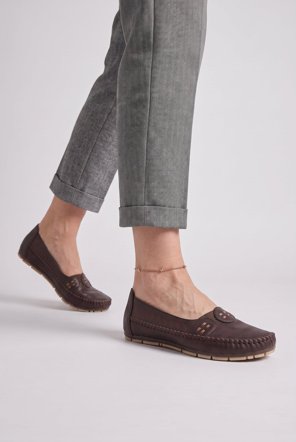 Women’s Loafers | Leather-Look with Cushioned Insole