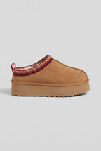 Women's Slippers | Platform Braid Trim