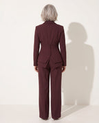 Anouk | Tailored Wide Leg Trousers Blazer Suit Set