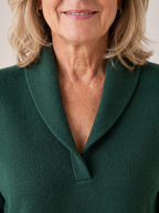 Greta™ — Shawl Collar Sweater