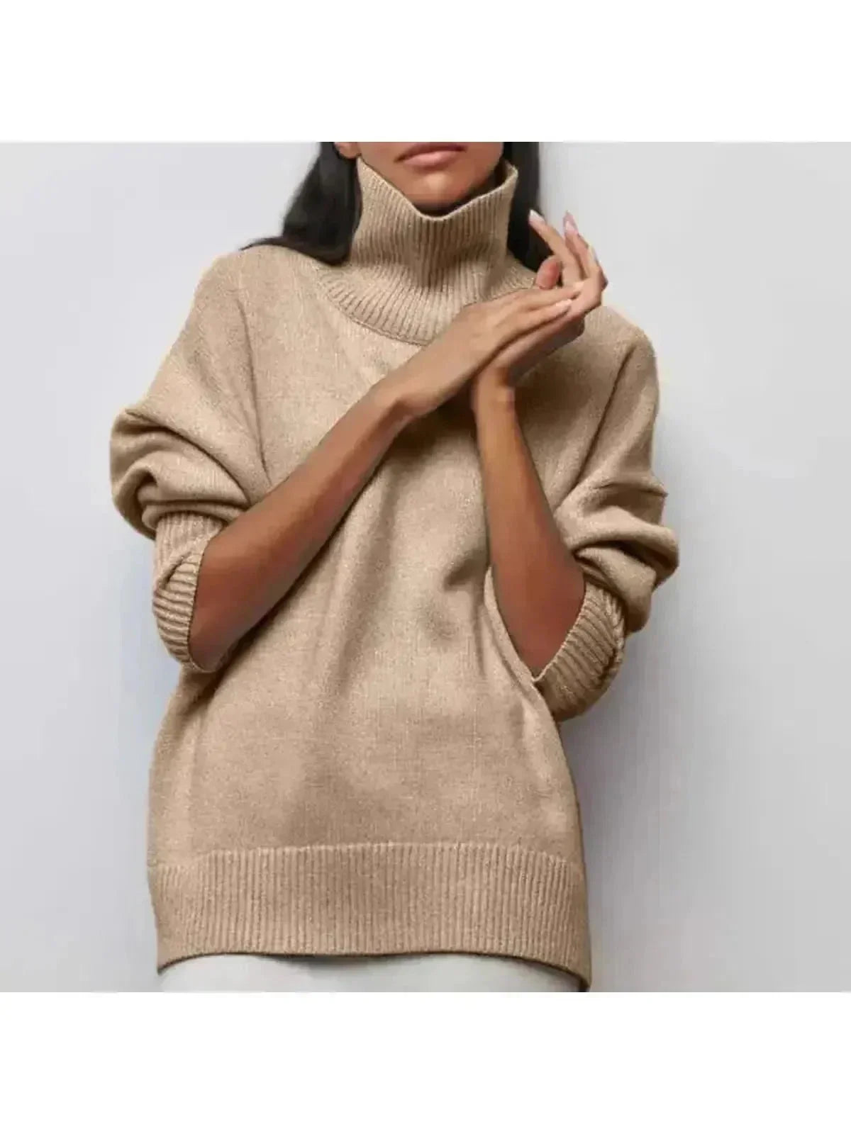 Bequia Turtleneck Knit Sweater