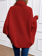Marisol | Women's Draped Shawl-Collar Batwing Cardigan