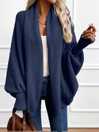 Marisol | Women's Draped Shawl-Collar Batwing Cardigan