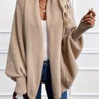Marisol | Women's Draped Shawl-Collar Batwing Cardigan