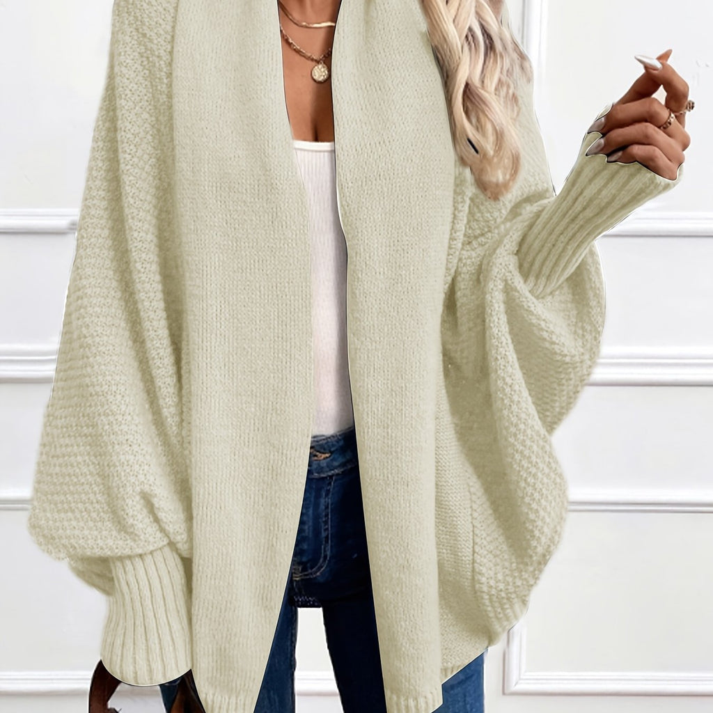 Marisol | Women's Draped Shawl-Collar Batwing Cardigan