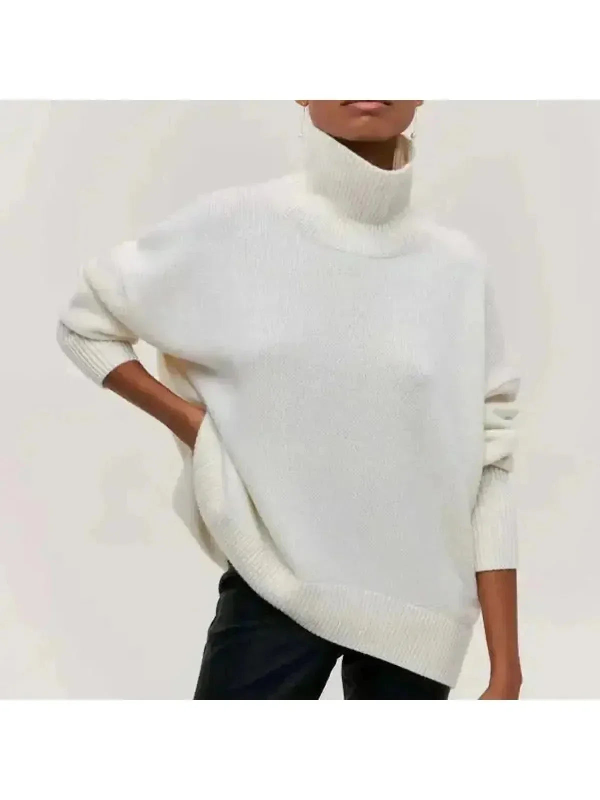 Bequia Turtleneck Knit Sweater