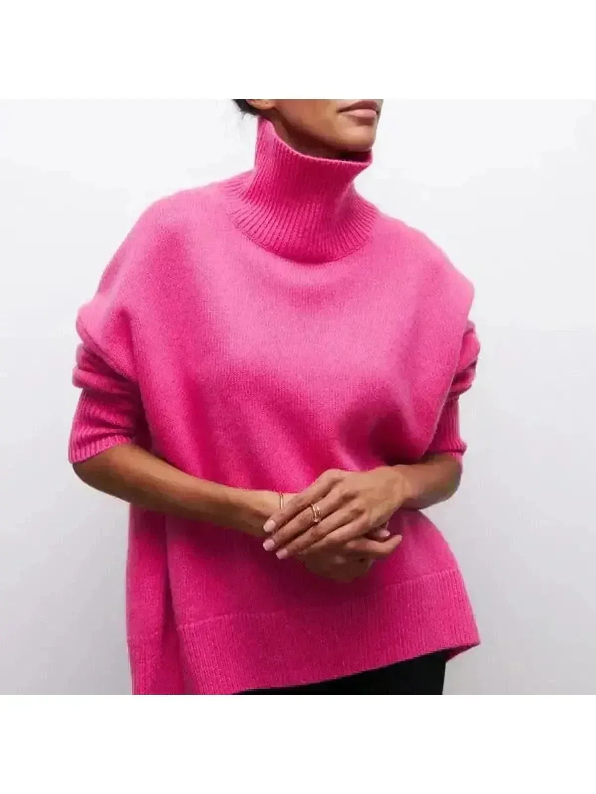 Bequia Turtleneck Knit Sweater