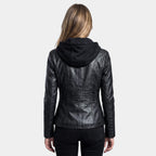 Siena Hooded Layered Jacket