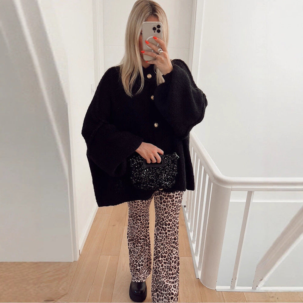 Women's Oversized Chunky Cardigan