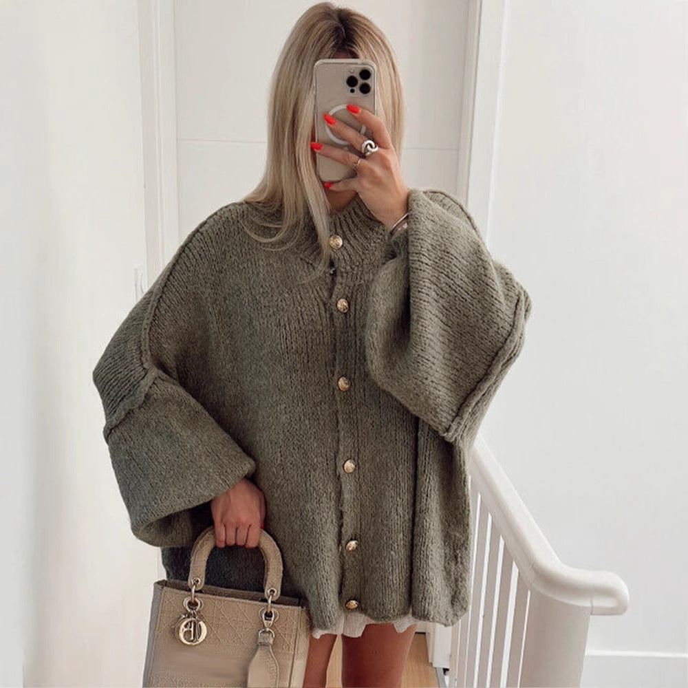 Women's Oversized Chunky Cardigan
