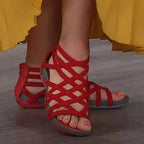 Sophia | Women's Orthopedic Adjustable Strappy Flat Sandals