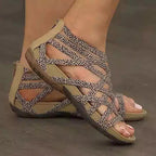 Sophia | Women's Orthopedic Adjustable Strappy Flat Sandals